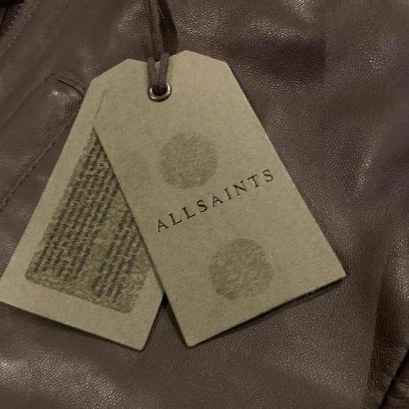 Bales Leather Bomber Jacket